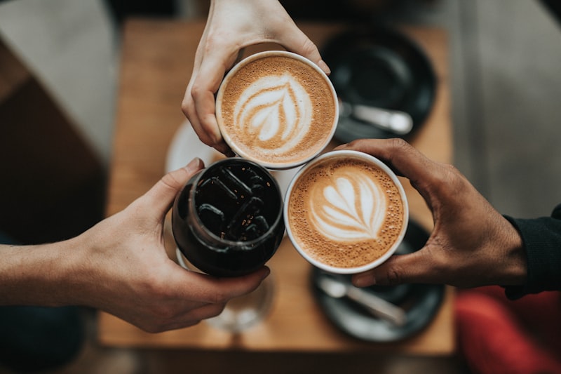 Moment café convivial